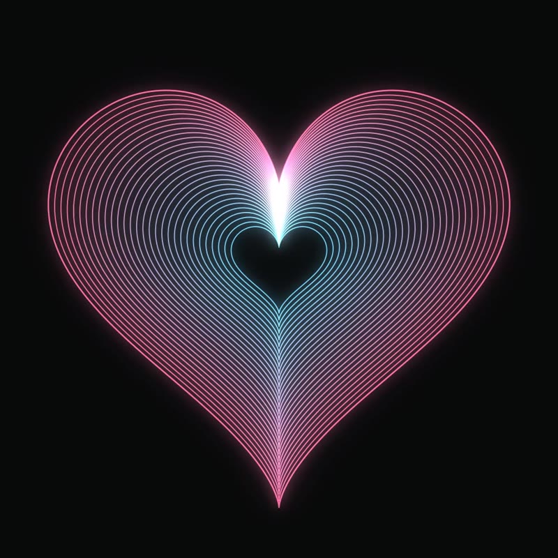 The most beautiful heart is one equation